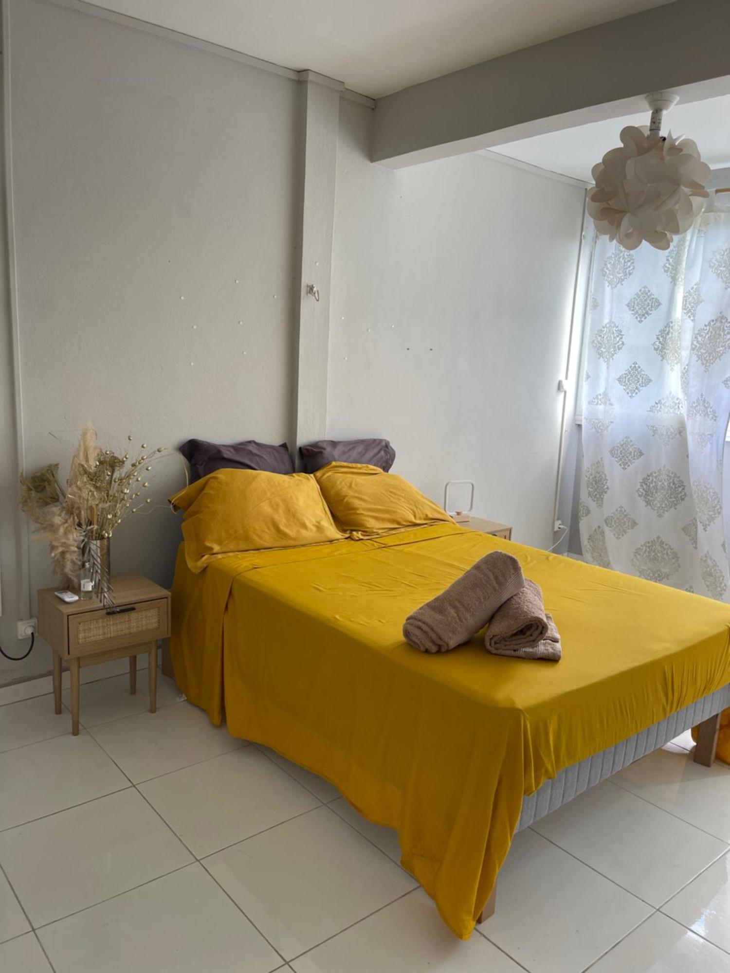 Appartement Lalau Avec Vue Sur La Mer Et Piscine Schoelcher Bagian luar foto